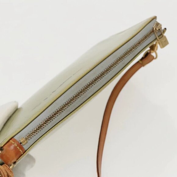 LOUIS VUITTON Monogram Vernis Lexington Accessory Pouch Gris - Picture 11 of 15